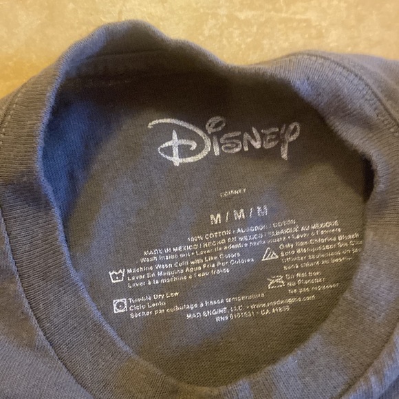 Gently Used “This is My Happy Face” Donald Duck Tee Shirt - Picture 3 of 3